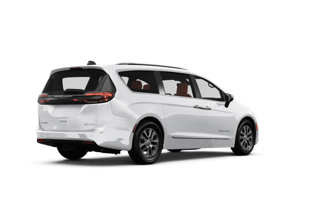 Chrysler Pacifica Plug-In Hybrid  - Back view Chrysler Pacifica Plug-In Hybrid  - Back view